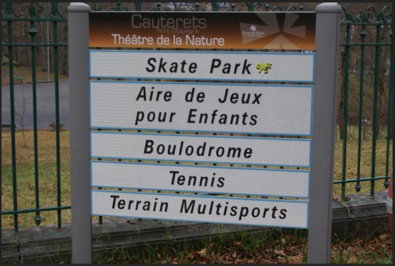 Appartement 4/6 Pers 38M2, Vue Montagne, Piscine Chauffee, 500M Centre Ville Cauterets Buitenkant foto