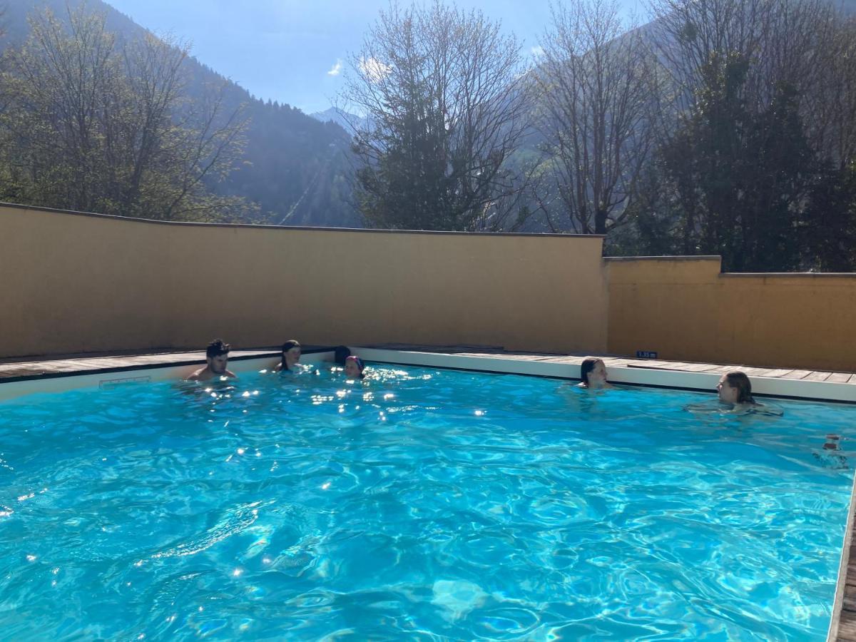 Appartement 4/6 Pers 38M2, Vue Montagne, Piscine Chauffee, 500M Centre Ville Cauterets Buitenkant foto